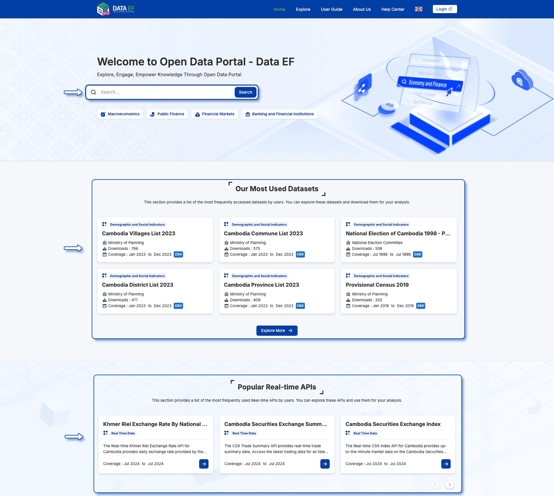 search data